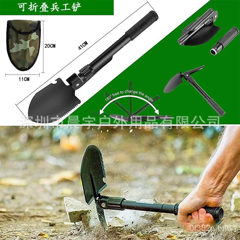 อุปกรณ์แคมป์ปิ้งกลางแจ้งcampingชุดเครื่องมือเอาชีวิตรอดชุดช่วยชีวิตฉุกเฉินอุปกรณ์เอาชีวิตรอดในป่าอเนกประสงค์ ENSS thumbnail 4