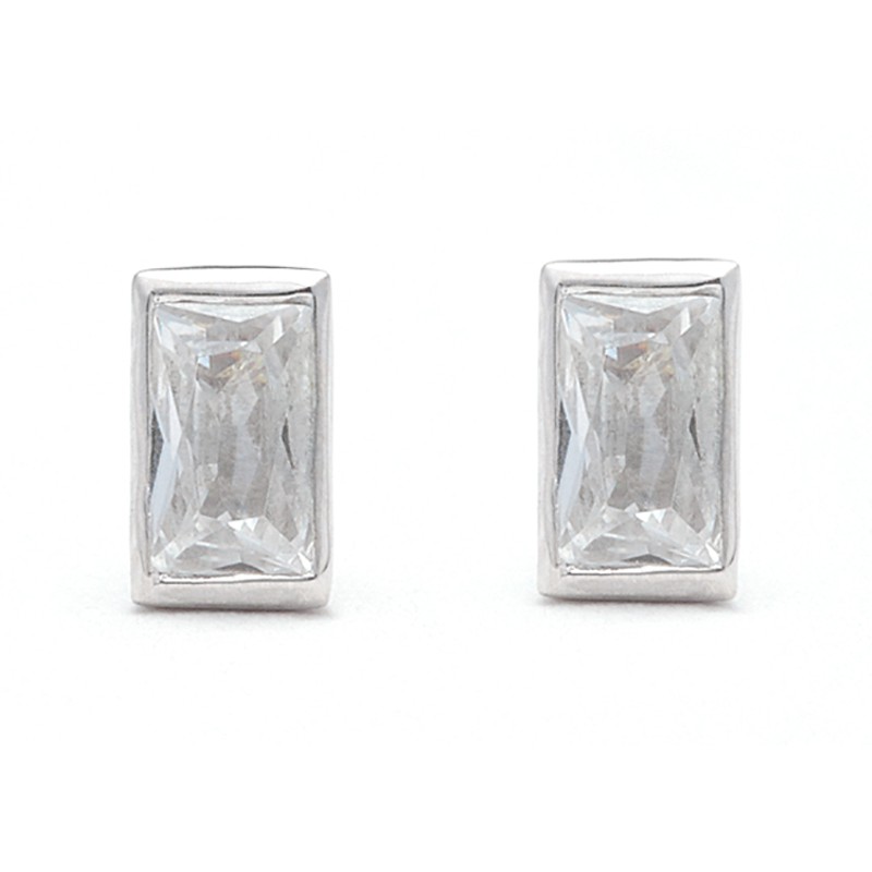 Jewellista ต่างหู Lucia เงินแท้ ประดับด้วยพลอย Yellow CZ