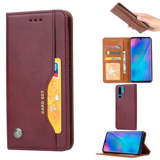 Huawei P30 Lite เคสหนังแบบพลิกได้เคส Case Huawei เคสโทรศัพท์หนัง PU เคส Huawei พลิกครอบคลุมกรณียืนปกหลังกันกระแทก