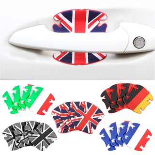 (4ชิ้น) แผ่นกันรอยมือเปิดประตูรถยนต์ สติ๊กเกอร์กันรอย แผ่นยา…