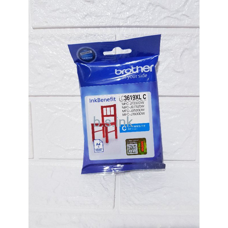 หมึก Brother inkjet LC 3619XL BK C M Y ของแท้ 100 - karuna.aou - ThaiPick