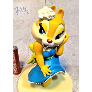 [ มือสอง งานแท้ ญี่ปุ่น ] กระรอก หญิง ขนาด 5" จากเรื่อง Chip &amp; Dale Disney