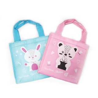 งดจำหน่าย รายการนี้สำหรับแถมเท่านั้น  Paper Mate กระเป๋า Lunch Bag คละสี