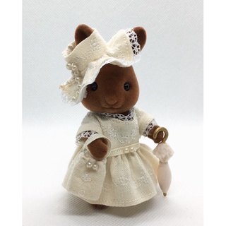 ชุดเดรส handmade ตุ๊กตา ซิลวาเนียน Sylvanian Families