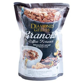 Diamond Grains Coffee Granola ซีเรียลกราโนล่า รสกาแฟ 500กรัม