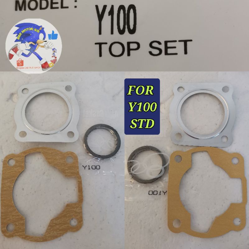 YAMAHA Y100 SPORT SPORT100 Y-100 Y100SPORT GASKET CYLINDER BLOK HEAD BLOCK TOP SET STD STANDARD TOPS