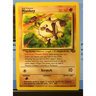 Pokemon MANKEY / FEROSINGE 55/64 Jungle