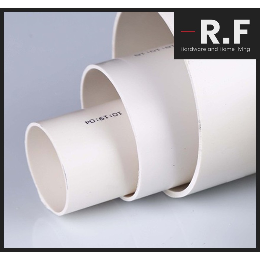 ท่อ 2" ~ 4" UPVC สีขาว / ท่อ Air UPVC สีขาว - 3FT
