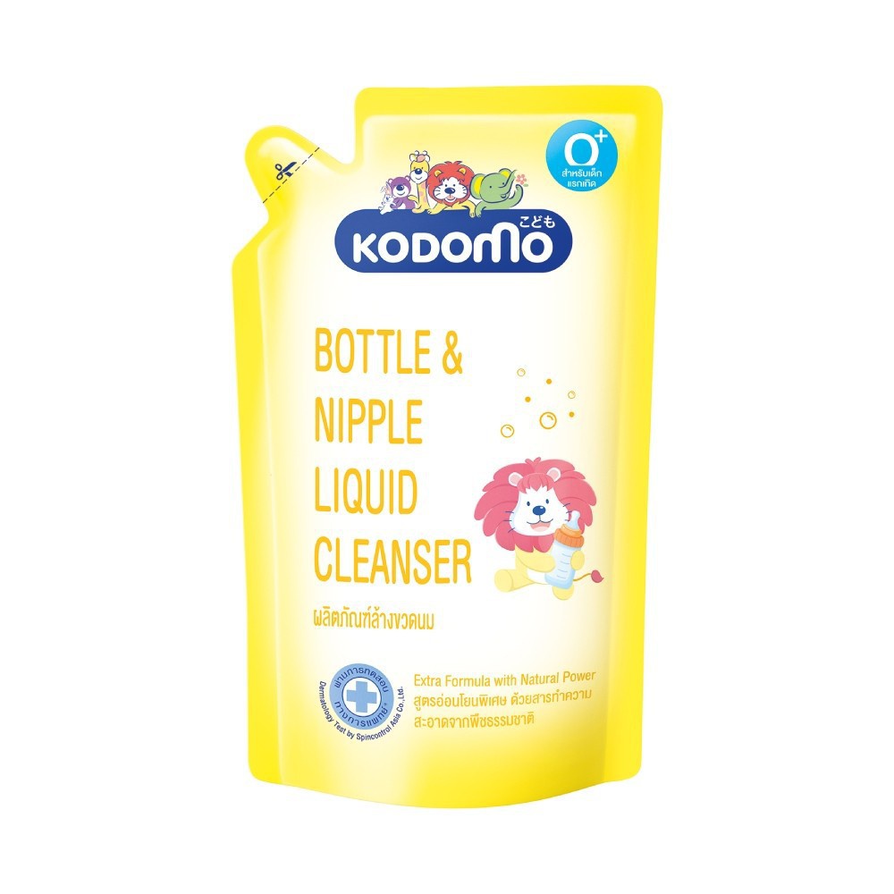 KODOMO ผลิตภัณฑ์ ล้างขวดนม (ชนิดถุงเติม) 600 มล.