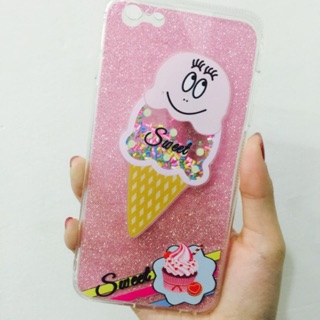 เคสไอติม เคสบาบา นิ่มทั้งอัน คลุมเครื่อง ตรงไอติมเป็นนูน3มิติ ขนมกลิ้งไปมาได้