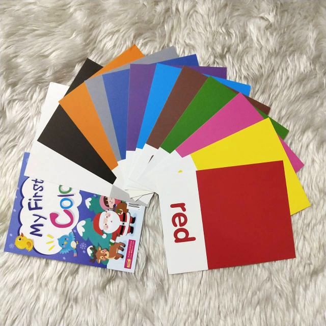 Flash card สี My first color การ์ดคำศัพท์