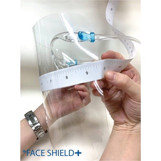 เฟซชิลด์ Face shield (ส่งจากไทย) แผ่นสำรองพร้อมแว่น พลาสติกเกรดเอ ไม่แข็งไม่คม ประกอบง่าย