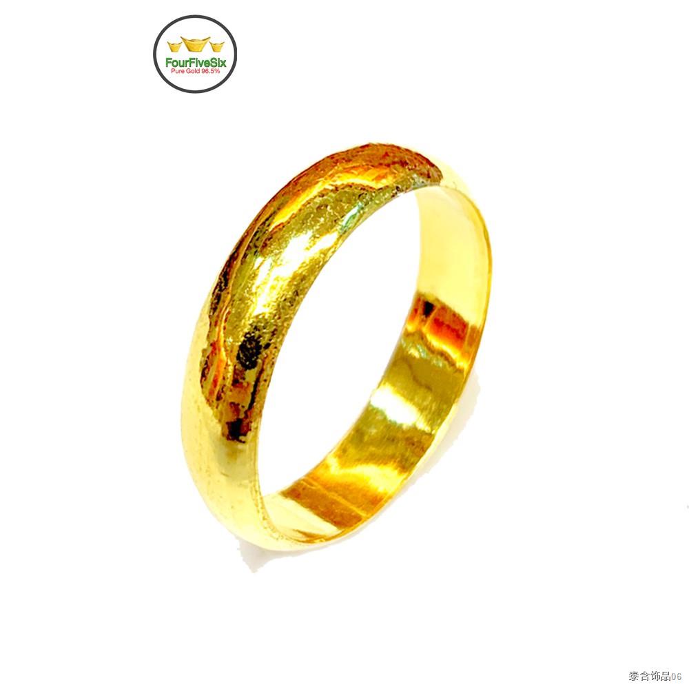 Flash Sale แหวนทองครึ่งสลึง ปอกมีด หนัก 1.9 กรัม ทองคำแท้