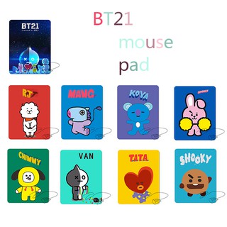 แผ่นรองเมาส์ KPOP BTS BT 21