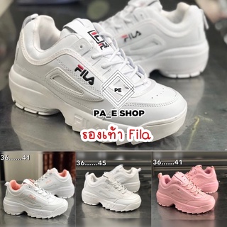 รองเท้า Fila ผ้าใบสำหรับผู้หญิง มี(COD) มี (size 36-45)