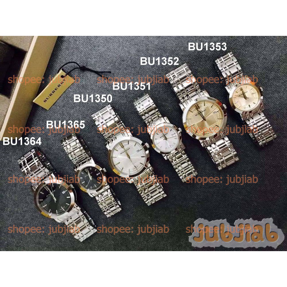 [Pre] BU1350 BU1351 BU1352 BU1353 BU1364 BU1365 38mm 28mm Mens Ladies Watch Burberry นาฬิกาผู้ชาย นา