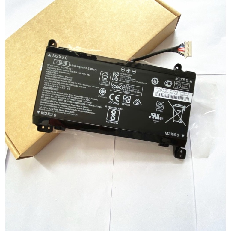 Battery Notebook HP OMEN 17-AN 2017 Series : FM08 14.4V 86Wh