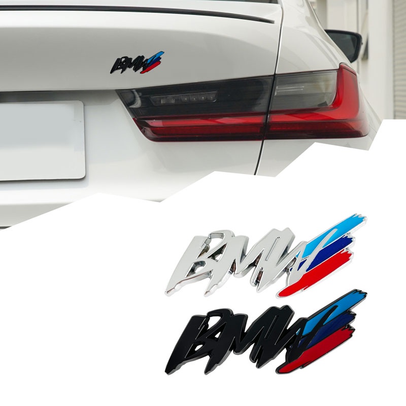 สติ๊กเกอร์ติดรถสติ๊กเกอร์ท้ายรถป้ายรถยนต์สําหรับ BMW M M3 M4 M5 E34 E36 E61 E39 E60 E90 X1 X5 X3 X7 