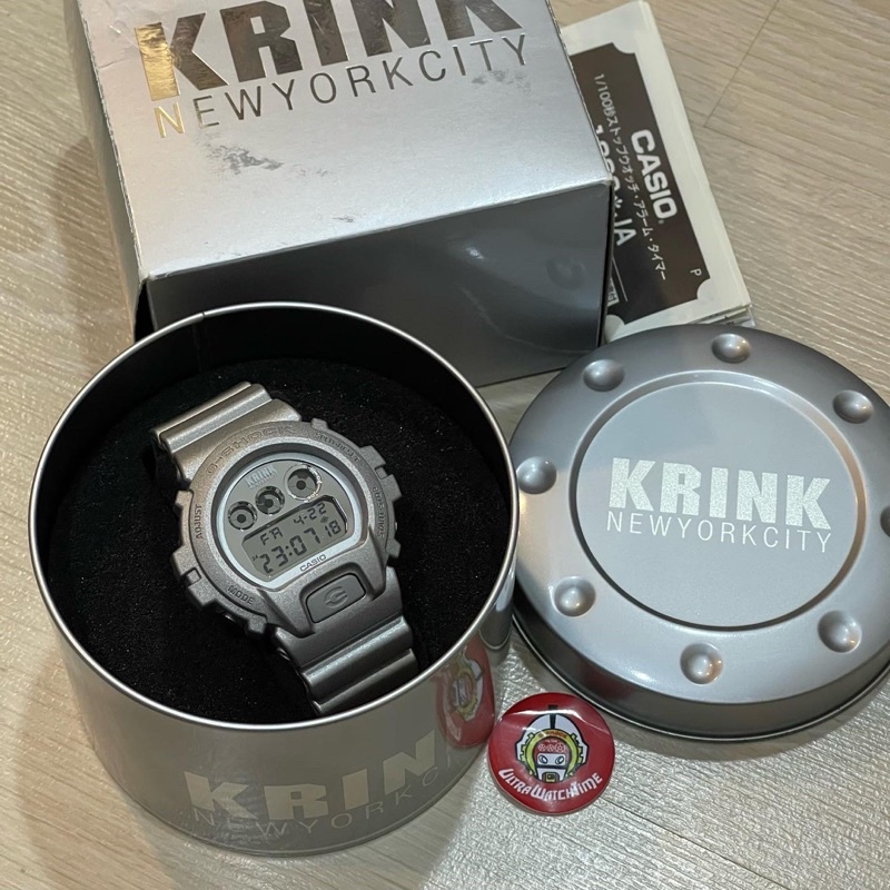 G-Shock x Krink Limited Edition รหัส DW-6900KR-8JR