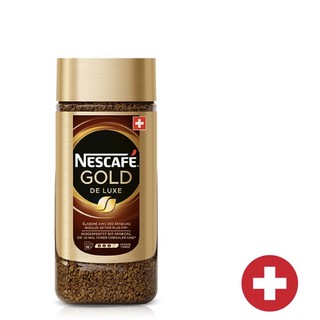 เนสกาแฟ Nescafe Gold Deluxe เนสกาแฟ โกลด์ เดอ ลุกซ์ กาแฟสำเร็จรูปชนิดฟรีซดราย กาแฟ  200 กรัม