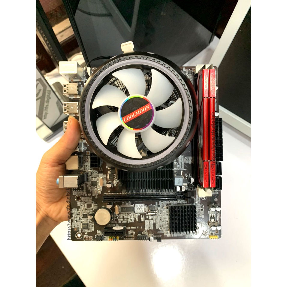Combo main x58 cpu x5670 6 Cores 12 Threads 16gb ram สําหรับเล่นเกม