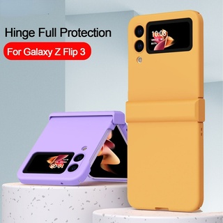 เคสสําหรับ Samsung Galaxy Z Flip 3 5G เคสบางเฉียบบางเฉียบกันกระแทกสําหรับ Z Flip3