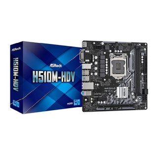 H510M-HDV  Chipset H510 Support Intel CPU Gen10th and Gen 11th (Socket 1200), 2*DDDR4, .