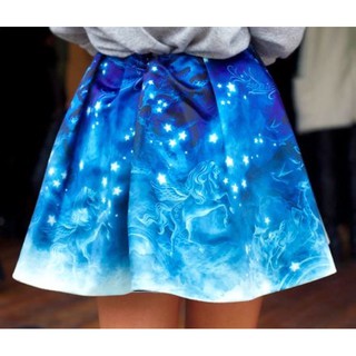 Sretsis Printed Unicorn Skirt(มือ2)