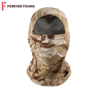 TForever Young-ผ้าโพกหัว หน้ากากขี่จักรยานกลางแจ้ง, หมวกพราง KT-713