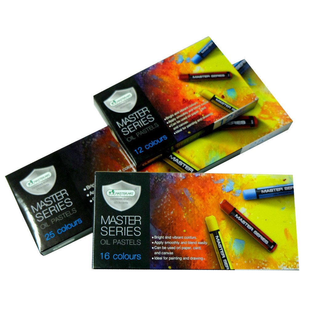 สีชอล์ก 16 สี ตรา Master Art รุ่น Master series Oil Pastels ราคา ถูกที่สุด ดีลบีเคเค แกลเลอรีภาพที่ 3