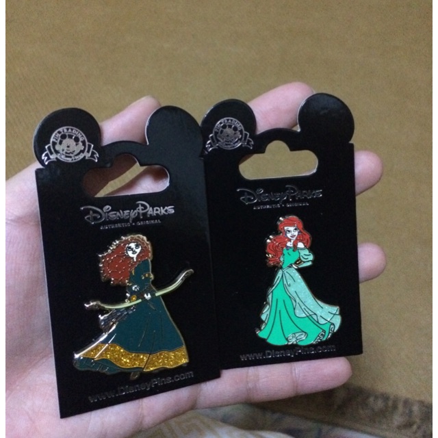 Disney pins (from hkdl)