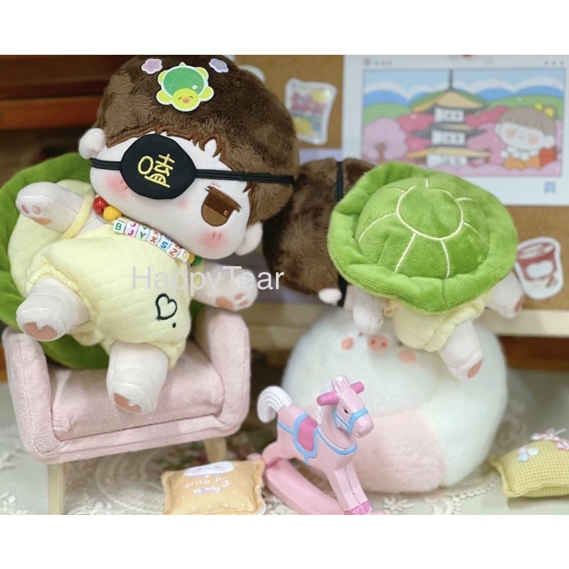 ชุดตุ๊กตา 15 cm.(พร้อมส่ง ของใหม่) ชุดเต่า 15 cm. (ไม่รวมตุ๊กตา)