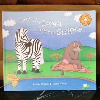 How the Zebra got his Stripes.-118