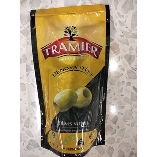 Tramier Pitted Green Olive In Brine Formula 1 มะกอกเขียว ไม่มี เมล็ด  ในน้ำเกลือ สูตร 1ทาร์เมียร์ 230 กรัม