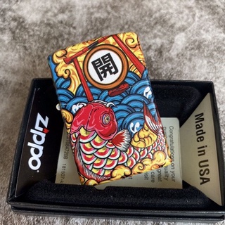 ไฟแช็ค Zippo กันลมกันน้ำไฟแช็กน้ำมันก๊าด