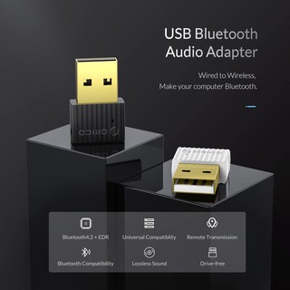 ORICO (BTA-421) Bluetooth 4.2+ EDR Audio Mini Wireless USB  Adapter Bluetooth Dongle Music Sound [BTA-421]