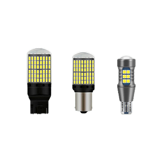 โปรโมชั่น : หลอดไฟ LED 144ดวง 1156 T20 7440 T15 W16W P21W BA15S สำหรับรถยนต์ 1ชิ้น