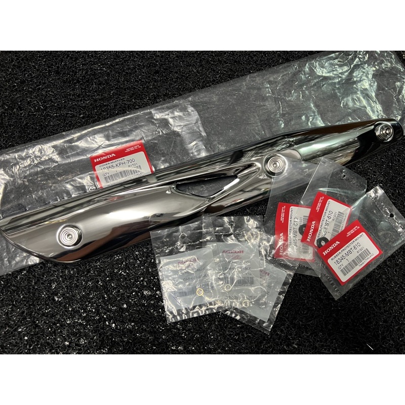 ‼️เเท้​เบิก​ศูนย์​‼️บังท่อ​ กันร้อน​​ท่อ ทั้งชุดตามภาพ เเท้​เบิก Wave125​บังลม​ Wave125​หัวเถิก​ Wav