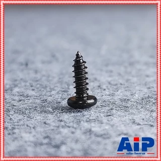 ประมาณ100ตัว สกรูPHดำ 8X1/2" สกรูเกลียวปล่อย น็อตเกลียวปล่อย น็อตดำเกลียวปล่อย1/2นิ้ว สกรูดำหัวกลมเล็กเกลียวปล่อย เอไ...