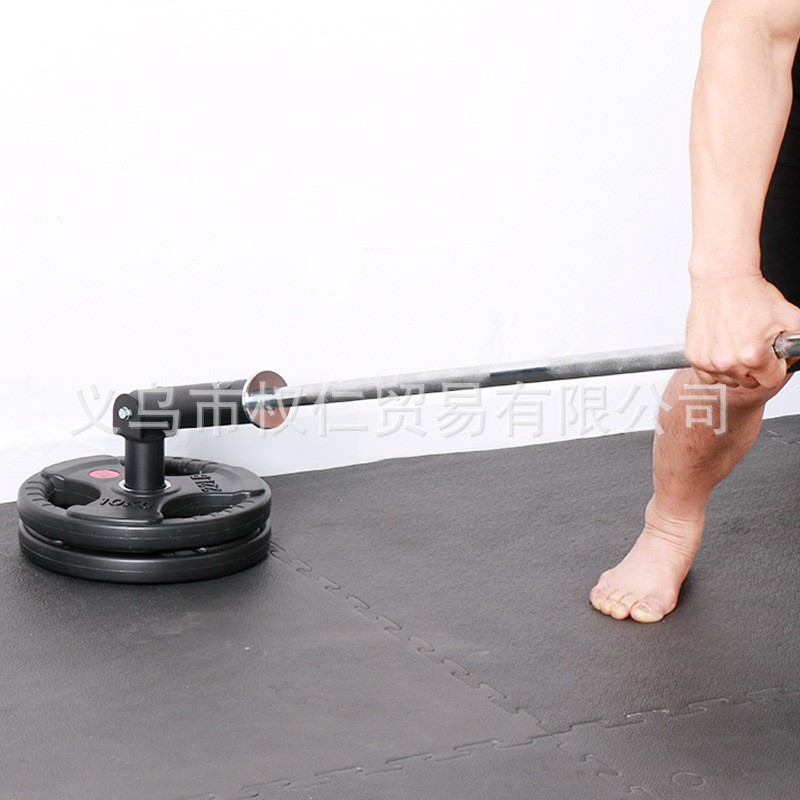 Barbell gun barrel explosive power mine rack strength training deadlift ...