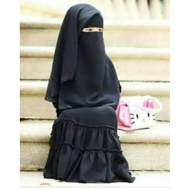 Gamis SET HIJAB + NIQAB Yemen