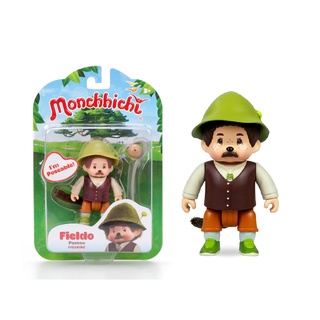 Monchhichi  FIELDO Figurine มอน ชิชิ ตุ๊กตาโมเดลสะสม รหัส SVM81523