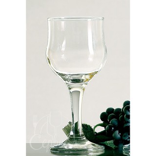 Pasabahce White Wine Glass ( 6 ใบ) เเก้วไวน์ขาว เเก้วไวน์ เเก้วไวน์สวยๆ ก้านมนทรงU / 6 ออนช์ (200 cc)