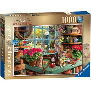 Ravensburger - Is he Watching? 1000 pieces (ของแท้, มีสินค้าพร้อมส่ง)