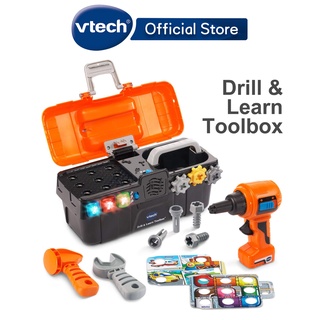 VTech Drill & Learn Toolbox Role-Play Toys Pretend Play Boys…