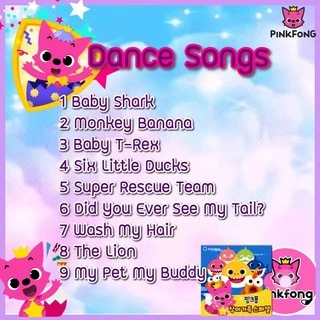 เพลงเด็ก DVD PinkFong เสริมทักษะทางภาษา รวมกว่า 160 เพลง