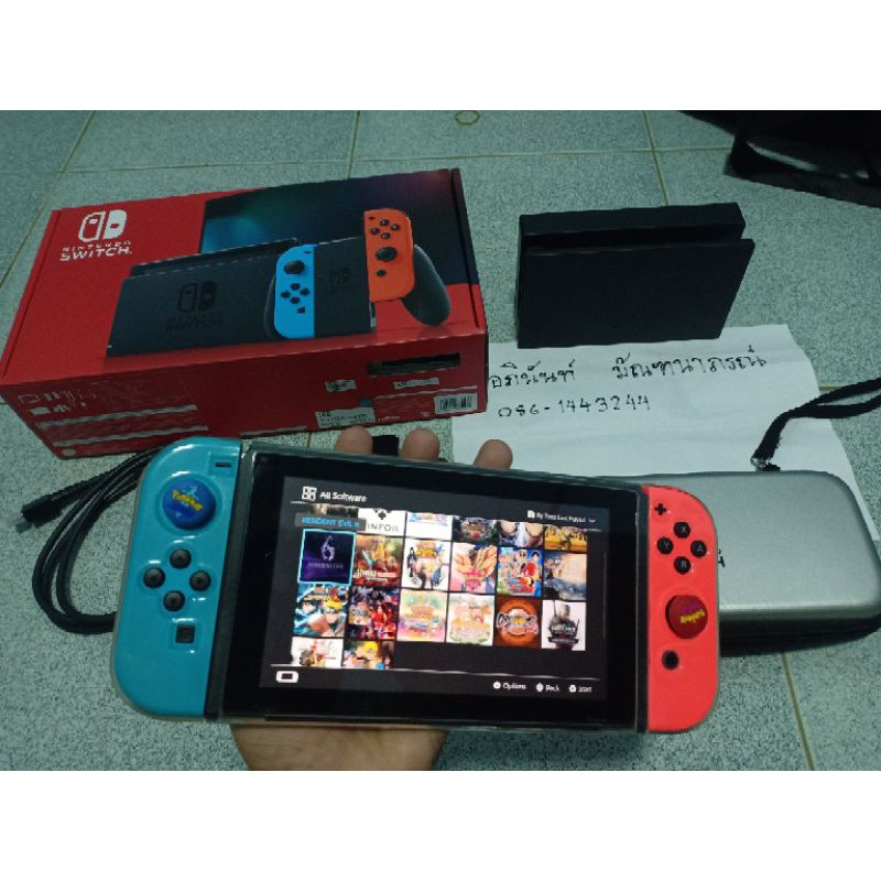 (❌ปิดการขาย❌)Nintendo switch Neon มือสองแปลงSX 256GB