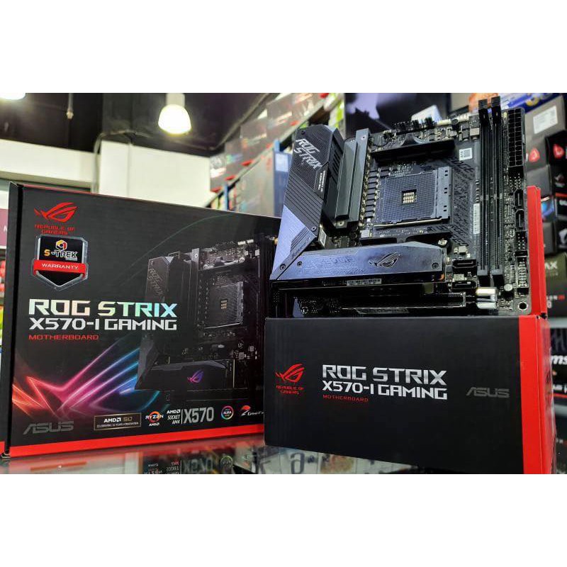 ASUS ROG Strix X570-I Gaming, X570 Mini-ITX Gaming Motherboard, AMD ...