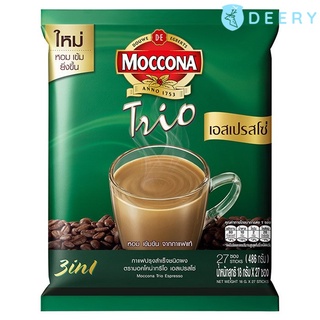 มอคโคน่า ทรีโอ เอสเปรสโซ่ กาแฟปรุงสำเร็จชนิดผง 486 ก. Moccona มอคโคน่า กาแฟปรุงสำเร็จรูป