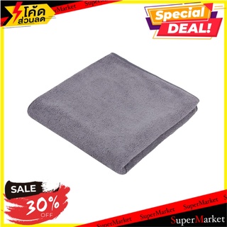 ผ้าขนหนู ME LIVING FRESH 15x32 นิ้ว สีเทา ผ้าเช็ดผม TOWEL ME LIVING FRESH 15X32" GREY ผ้าเช็ดตัวและชุดคลุม